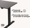 Infinity Goods Zit Sta Bureau - Elektrisch Verstelbaar - 70-120 cm - Zwart