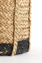 Light & Living Mand GEFEN S/4 max Ø35x32 cm - naturel+mat zwart