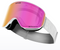 SunGod Vanguards - Skibril - Dubbele cilinderlens met Active Anti-Fog - Wit/Roze