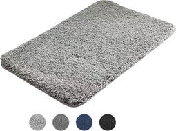 AKSA Home® Badmat 50x80 cm - Douchemat antislip - Badmat antislip - Badkamermat - Lichtgrijs