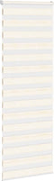 vidaXL - Zebra - Blind - 80x230 - cm - stofbreedte - 75,9 - cm - polyester - marmerbeige