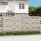 vidaXL - Schanskorven - 2 - st - gewelfd - 400x50x180/200 - cm - ijzer