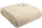Tweedmill - Plaid - Waffle - Lichtbruin - Oatmeal - 100% nieuw Wol - 140 x 240 cm