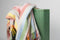 Tweedmill - Wollen Plaid - Brede Strepen - Regenboog