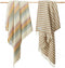 Tweedmill - Wollen plaid - Gestreept - Sunset