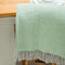 Tweedmill - Wollen Plaid - Visgraat - Groen