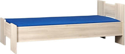 Tweepersoonsbed 160X200 cm - incl middenbalk - Licht Hout - Wouw