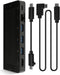 Twelve South StayGo USB-C Hub geschikt voor MacBook met USB-A en HDMI Zwart