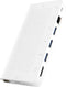 Twelve South StayGo USB-C naar Ethernet HUB - met HDMI, USB-A, USB-C SD-Card 4K - wit