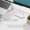 Twelve South StayGo USB-C naar Ethernet HUB - met HDMI, USB-A, USB-C SD-Card 4K - wit