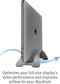 TwelveSouth BookArc - geschikt voor MacBook - space grey