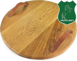 Twents Hout Tapasplank - Eiken - Ø 55 cm. - Food Safe