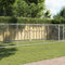 vidaXL - Hondenhok - met - deur - 8x2x1,5 - m - gegalvaniseerd - staal - grijs