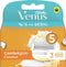 Gillette Venus Comfortglide Coconut Scheermesjes Voor Vrouwen - 3 Navulmesjes - Voordeelverpakking 3 stuks