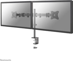 Neomounts NM-D135DSILVER - Monitorarm 2 schermen - 10-27 inch - 0-8 kg/scherm - zilver