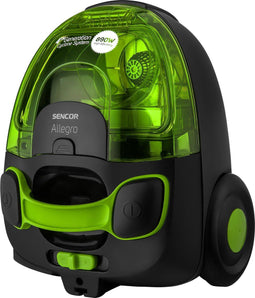 Zakloze stofzuiger - SENCOR - SVC 510GR-EUE2 - 890 W ECO-motor - 76 dBA - 1,5 L - Cycloonsysteem - Groen