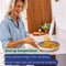 Safecourt Kitchen 7-delige Pannenset - PFAS & PTFE vrij - Keramische coating - Beige (7 stuks)