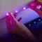 Twinkly Dots – App-gestuurd flexibel LED lichtsnoer 60 RGB (16 Miljoen Kleuren) 3 meter transparant draad