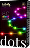 Twinkly Dots – App-gestuurd flexibel LED lichtsnoer 60 RGB (16 Miljoen Kleuren) 3 meter transparant draad