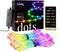 Twinkly Dots – App-gestuurde flexibele LED lichtsnoer met 400 RGB 16 miljoen kleuren 20 meter transparant draad
