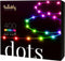 Twinkly Dots – App-gestuurde flexibele LED lichtsnoer met 400 RGB 16 miljoen kleuren 20 meter transparant draad