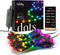 Twinkly Dots Flexibele LED Lichtsnoer - 20M - 400 RGB Licht - Gaming - Binnen & Buiten - Wifi - Werkt met Homekit, Google Home en Razer Chroma - Zwart
