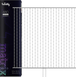 Twinkly Matrix RGB - 480 lamps (1x1m) Transparant