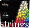 Twinkly Strings Lichtsnoer - 48M - LED Verlichting - RGB & Warm Licht - Dimbaar - Binnen & Buiten - Bluetooth Wifi - Werkt met Homekit, Homey, Google Home, Razer Chroma - Zwart