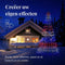 Twinkly Vlaggenmast verlichting - Kerstverlichting voor Buiten - 3 meter - 450 LED - incl. mast - RGB Licht - Zwart