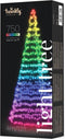 Twinkly Vlaggenmast verlichting - Kerstverlichting voor Buiten - 4 meter - 750 LED - incl. mast - RGB Licht - Zwart