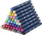 Twinmarkers 48pcs voor volwassenen en kinderen - Porselein Stiften - Alcohol Stiften - Markeerstiften - Stiften