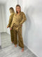 Twinset - Comfy - Dames - Mode - 2 delig - Set - Maat M - Dalia Twinset - Goud