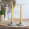 Twist Draaikaarsen Gedraaide Dinerkaars 25cm 3 Stuks Rood