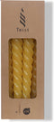 Twist kaarsen set 4 stuks dia. 2.2 x H 19 cm honing