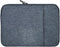 Lunso - Stijlvolle zachte neopreen sleeve hoes 15 inch - Blauw