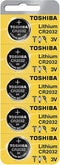 TOSHIBA CR2032 3 V lithium batterij 1 pak (5 stuks)