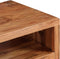 vidaXL - Tv-meubel - met - bewerkte - deuren - 117x30x40 - cm - massief - acaciahout