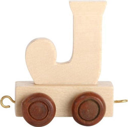 Small Foot - Houten Lettertrein - J