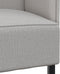 vidaXL - Hoge - Rug - Sofa - Cloud - Grijs - 109x56x121 - cm