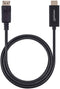 Manhattan 153201 - DisplayPort naar HDMI Kabel - 4K@60Hz 1.8m Zwart