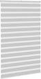 vidaXL - Zebra - rolgordijn - 145x230 - cm - stofbreedte - 140,9 - cm - lichtgrijs