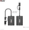 Club 3D CAC-1611 - USB Gen1 Type-C/-A naar Dual HDMI (4K/30Hz) / VGA (1080/60Hz) - Zwart