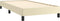 vidaXL - Bedframe - kunstleer - crèmekleurig - 100x200 - cm