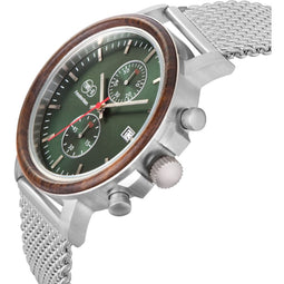 TWO-O Rijks Zilver Walnoten Horloge - 44 mm