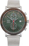 TWO-O Rijks Zilver Walnoten Horloge - 44 mm