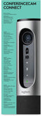 Logitech ConferenceCam Connect - Draagbare ConferenceCam - 1080p Full HD - Zilver