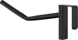 vidaXL - Zadelrek - met - hoofdstelhaak - 1 - stang - draagbaar - ijzer - zwart