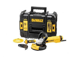 DeWalt DWE4257KT-QS - Haakse slijper - 1500W 10000 tpm - Blauw Geel Grijs