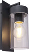 Globo Vessa - Wandlamp - 1 lichtpunt - Antraciet - Ø 9 cm - Aluminium - 31804