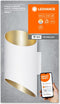 LEDVANCE Armatuur: voor muur, DECORATIVE WALL LAMP WITH WIFI TECHNOLOGY / 12 W, 22-…24- V, 3-65- K, body materiaal: aluminum, IP2-